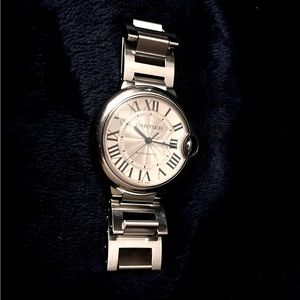 *loved* CARTIER Ballon Bleu 36mm automatic luxury watch